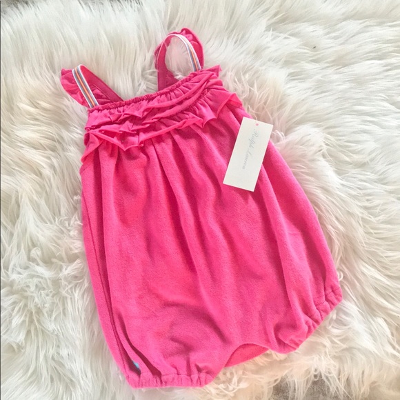 terry cloth romper baby